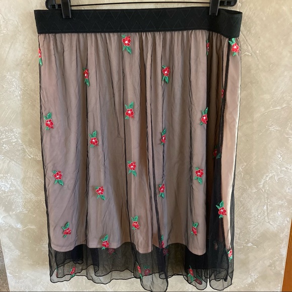 LuLaRoe Floral Skirt